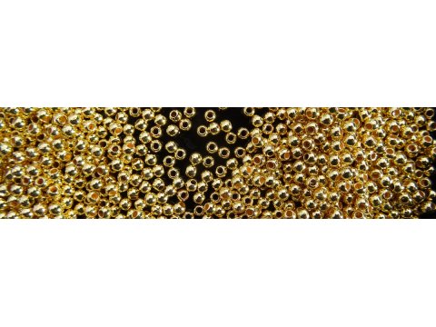 Korale 3mm złote cena około 100g koraliki metalik plastikowe drobne sklep warszawa