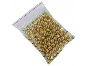 Korale 10mm złote GOLD-POL...