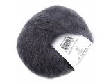 SUPER KID MOHAIR włóczka Gazzal 32 SZARY NAJCIEMNIESZY cena za 25g 237m moher na szale estońskie najtańsze włóczki Warszawa