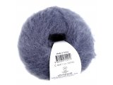 SUPER KID MOHAIR włóczka Gazzal 11 SZARY NIEBIESKI cena za 25g 237m moher na szale estońskie sklep z włóczką Warszawa