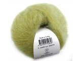 NEW SUPER KID MOHAIR włóczka Gazzal 5 JASNA OLIWKA 5 cena za 25g 237m moher na szale estońskie