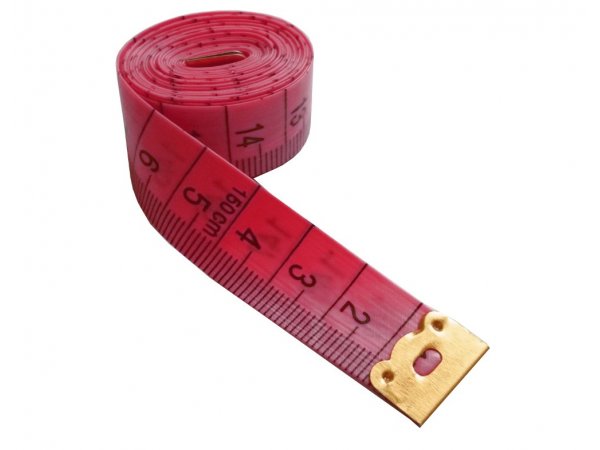 Centymetr krawiecki zwykły długość 150cm cena za 1 szt miarka krawiecka zwijany obustronny importer centymetrów