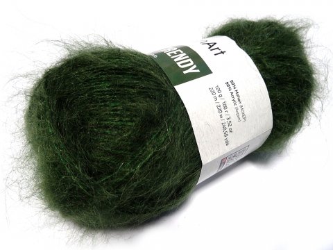 MOHAIR TRENDY 111 OLIWKA CIEMNA włóczka YarnArt 100g 220m sklep internetowy goldpol