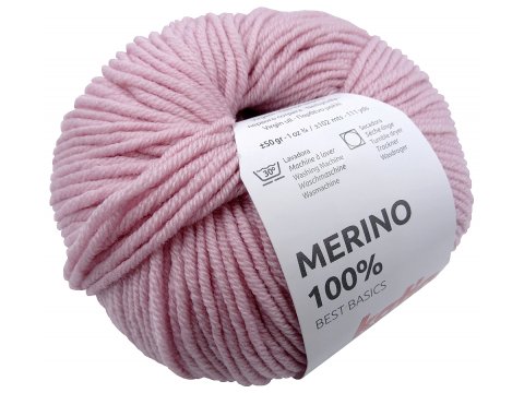 MERINO 100% 7 RÓZ SPŁOWIAŁY włóczka Katia 50g 102m 100% wełna merynos sklep z włóczkami wełnianymi