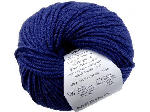 MERINO 100% 51 GRANATOWY włóczka Katia 50g 102m 100% wełna z merynosa sklep z włóczkami wełnianymi