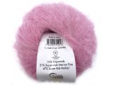 NEW SUPER KID MOHAIR włóczka Gazzal 12 RÓŻ JASNYcena za 25g 237m moher na szale estońskie