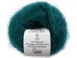 SUPER KID MOHAIR włóczka Gazzal 18 ZIELONY BUTELKA CIEMNA  cena za 25g 237m moher na szale estońskie tanie włóczki Warszawa