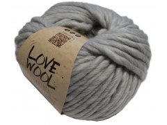 LOVE WOOL 105 SZARY JASNY...