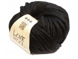 LOVE WOOL 108 CZARNA włóczka KATIA 100g 50m włóczki wełna czesankowa 100% sklep z włóczkami Kati