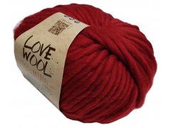 LOVE WOOL 115 CZERWONY...