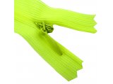 Suwak kryty 60cm YELLOW FLUO NEON cena detaliczna za 1 szt zamek express suwaki kryte sklep goldpol