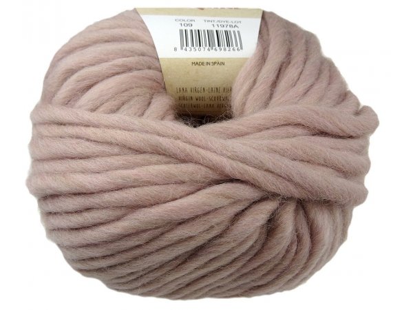 LOVE WOOL 109 PUDROWY RÓŻ włóczka KATIA 100g 50m wełna czesankowa sklep z włóczkami Kati