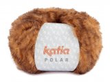 POLAR 103 CAMEL CZARNY włóczka KATIA 100g 60m jak futerko futro szenila sierść królika sklep z wełną GOLD-POL