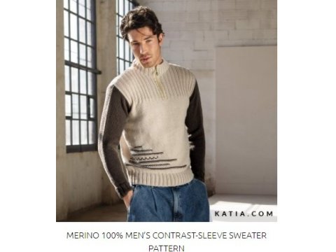 MERINO 100% 23 KHAKI włóczka Katia 50g 102m 100% wełna merynos sklep z włóczkami wełnianymi dla dzieci nie gr