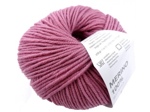 MERINO 100% 37 RÓŻ INDYJSKI włóczka Katia 50g 102m 100% wełna merynos sklep z włóczkami dla dzieci Warszawa