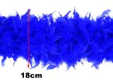 Szal boa wzór SAMBA by GOLD-POL CZERWONY pióra naturalne 1szt/1,8m szale z piór oryginalne 18cm hurtownia warszawa