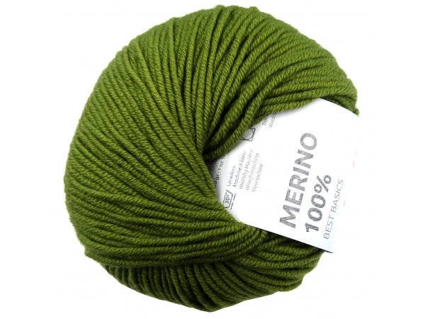 MERINO 100% 88 OLIWKA JASNA włóczka Katia 50g 102m 100% wełna merynos sklep z włóczkami wełnianymi dla dzieci nie gr