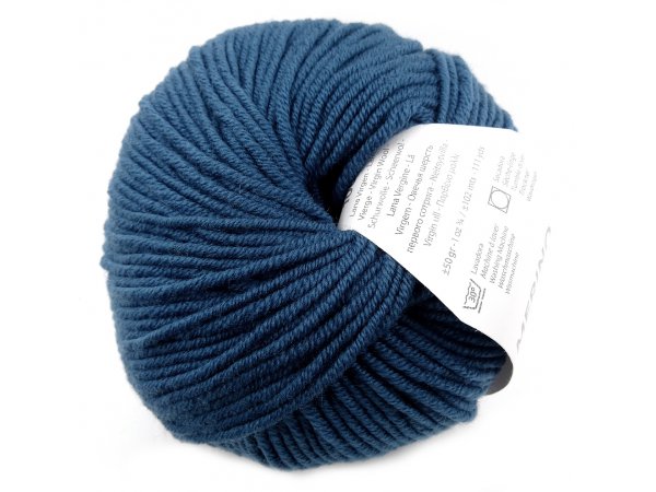 MERINO 100% 34 MORSKI CIEMNY włóczka Katia 50g 102m 100% wełna merynos hurtownia włóczek