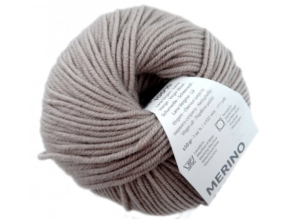 MERINO 100% 40 SZARY włóczka Katia 50g 102m 100% wełna merynos sklep z włóczkami wełnianymi