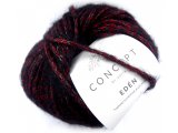 EDEN włóczka mix merino 106 MIX BORDO KATIA 50g 80m mix wełny wełna z merynosa włóczki na sweter