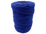 Sznurek 5mm 35 ROYAL BLUE SZAFIR NIEBIESKI bawełniany 100m do makramy makram a liść by GOLD-POL świat sznurków Warszawa