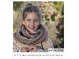 AZTECA 7801 MIX CZARNY SZARY włóczka mix wełny KATIA 100g 270m włóczka na sezon jesienno-zimowy hurtownia z włóczkami Warszawa