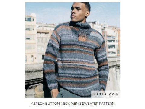 AZTECA 7801 MIX CZARNY SZARY włóczka mix wełny KATIA 100g 270m włóczka na sezon jesienno-zimowy hurtownia z włóczkami Warszawa