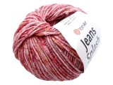 Jeans Splash 941 MIX RED włóczka YarnArt turecka bawełna dla dzieci na sweterki wielokolorowa cieniowana