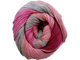 Camilla Batik 116 MIX PINK GREY 100g 260m włóczka MTP ombre wielokolorowa bawełna dla dzieci na sweterek czapkę szalik