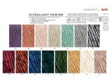 Ultralight Merino 68 TERRAKOTA SPŁOWIAŁA/RÓŻ 110m włóczka Katia puszysta wełna merino extrafine