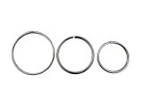 Kółko 60mm 1szt STALOWE do torebki torby kółka metalowe kaletnicze nieotwierane sklep GOLD-POL importer metalówki