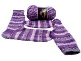 SOCKS BAMBOO 120-03 MIX RÓŻ Himalaya 100g 420m cieniowane ombre włóczka skarpetkowa na ciepłe skarpety