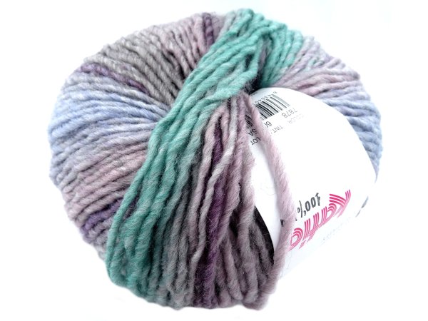 AZTECA 7878 MIX GREY MINT BLUE LILA włóczka mix wełny KATIA 100g 270m włóczka na sezon zimowy sklep z włóczkami Warszawa