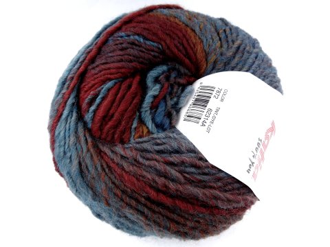 AZTECA 7872 MIX OLD BLUE BORDO MARSALA TURKUS włóczka mix wełny KATIA 100g 270m włóczka na sezon zimowy sklep z włóczkami