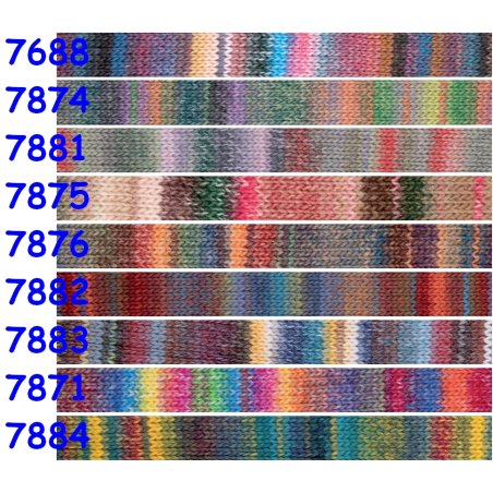 AZTECA 7889 MIX OLD AQUA ŁOSOŚ BEŻ włóczka mix wełny KATIA 100g 270m włóczka ombre sklep z włóczkami Warszawa NA ZAMÓWIENIE