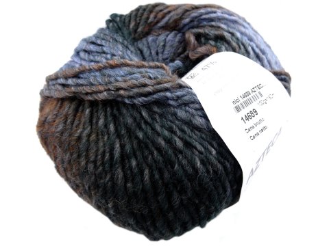 AZTECA 7885 MIX SZARY/BŁĘKIT/RDZAWY/BUTELKA włóczka mix wełny KATIA 100g 270m wielokolorowa sklep z włóczkami NA ZAMÓWIENIE