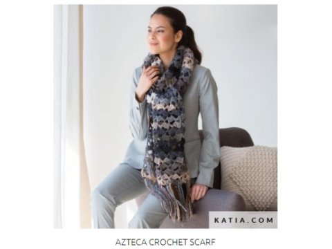 AZTECA 7891 MIX ZIELENI/MORSKI/GRANAT/FUKSJA mix wełny KATIA 100g 270m wielokolorowa włóczki na czapkę szal sweter NA ZAMÓWIENIE