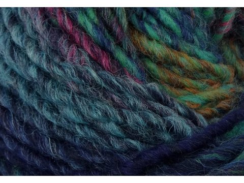 AZTECA 7891 MIX ZIELENI/MORSKI/GRANAT/FUKSJA mix wełny KATIA 100g 270m wielokolorowa włóczki na czapkę szal sweter NA ZAMÓWIENIE