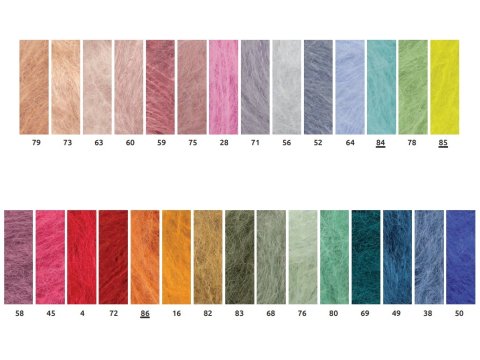 INGENUA 80 MINT ZIELONY  włóczka KATIA 50g 140m włóczki mohair delikatny milutki moherek OUTLET KONIEC KOLEKCJI