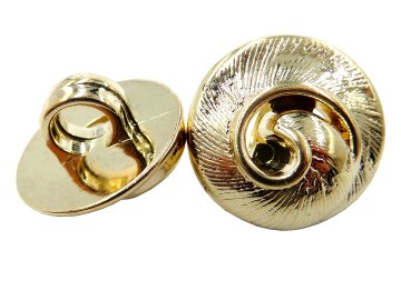 15mm Guziki złote 18 sztuk...