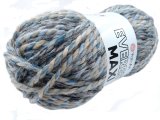 EVEREST MAXI 8023 MIX BEŻ NIEBIESKI SZARY włóczka YarnArt 200g 134m włóczki na czapki szale kominy swetry sklep GOLD-POL OUTLET