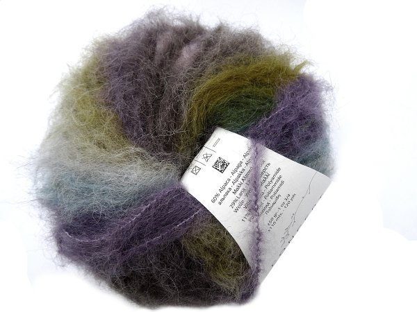 REIKI 202 MIX FIOLET OLIWKA TURKUS  50g 110m KATIA miękka puszysta alpaca NOWOŚĆ 2023/2024 LIMITED EDITION tylko w GOLD-POL