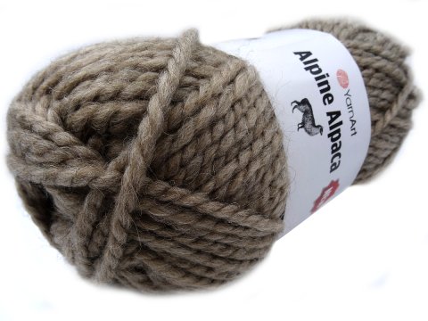 ALPINE ALPACA NEW 1432 BEŻ LATTE włóczka YarnArt 150g 120m gruba 10mm na swetry sklep z włóczkami Gold-Pol Warszawa