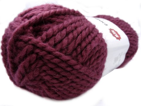 ALPINE ALPACA NEW 1441 BORDO WIŚNIOWY włóczka YarnArt 150g 120m gruba nitka 10mm na grube swetry sklep z włóczkami