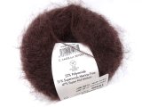 NEW SUPER KID MOHAIR włóczka Gazzal 26 GORZKA CZEKOLADA cena za 25g 237m moher na szale estońskie