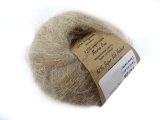 SUPER KID MOHAIR włóczka Gazzal 251 BEŻ SPŁOWIAŁY cena za 25g 375m moher na szale estońskie