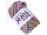 Jeans Crazy 7211 MIX SZARY PINK YarnArt 50g 160m mix cieniutkiej bawełny na letnie dzianiny maskotki dostępne w Goldpol Warszawa