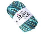 Jeans Crazy 7212 MIX TURKUSY YarnArt 50g 160m mix cieniutkiej bawełny na letnie dzianiny maskotki dostępne w Goldpol Warszawa