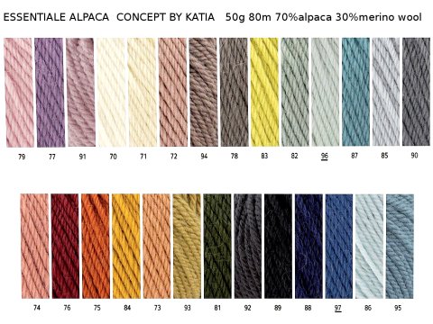 ESSENTIAL ALPACA 79 RÓŻ PASTEL włóczka KATIA 50g 80m wełna 100% tanie włóczki sklep z wełną GOLD-POL Warszawa