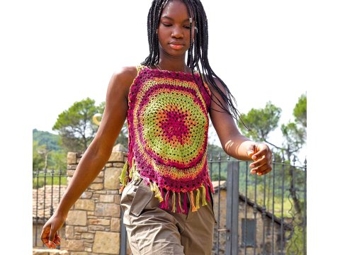 MENFIS COLOR 100% bawełna 106 GRANAT KATIA 100g 240m włóczka bawełniana delikatna bestseller sklep z włóczkami GOLD-POL